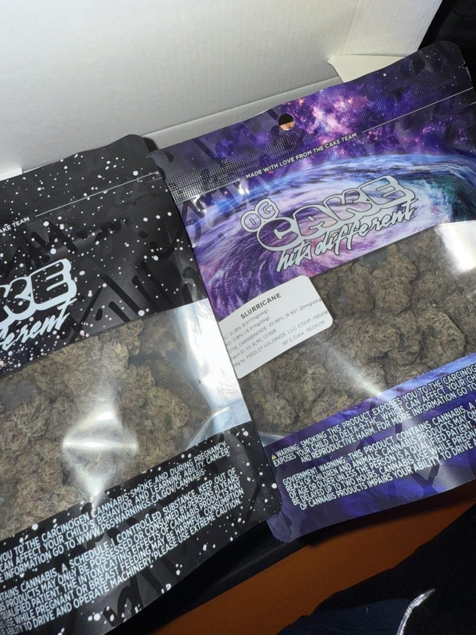 Cake OG Flower 16 One OZ Bags