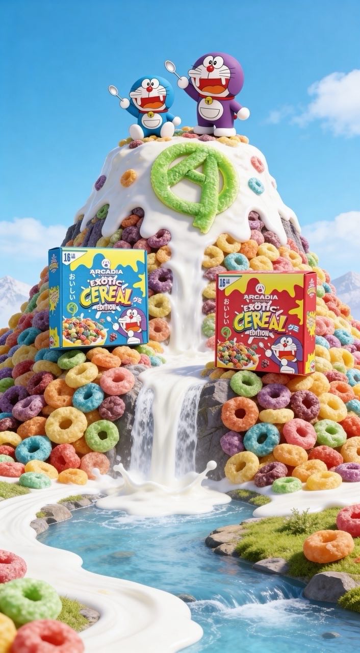 Arcadia's crumble cereal edition