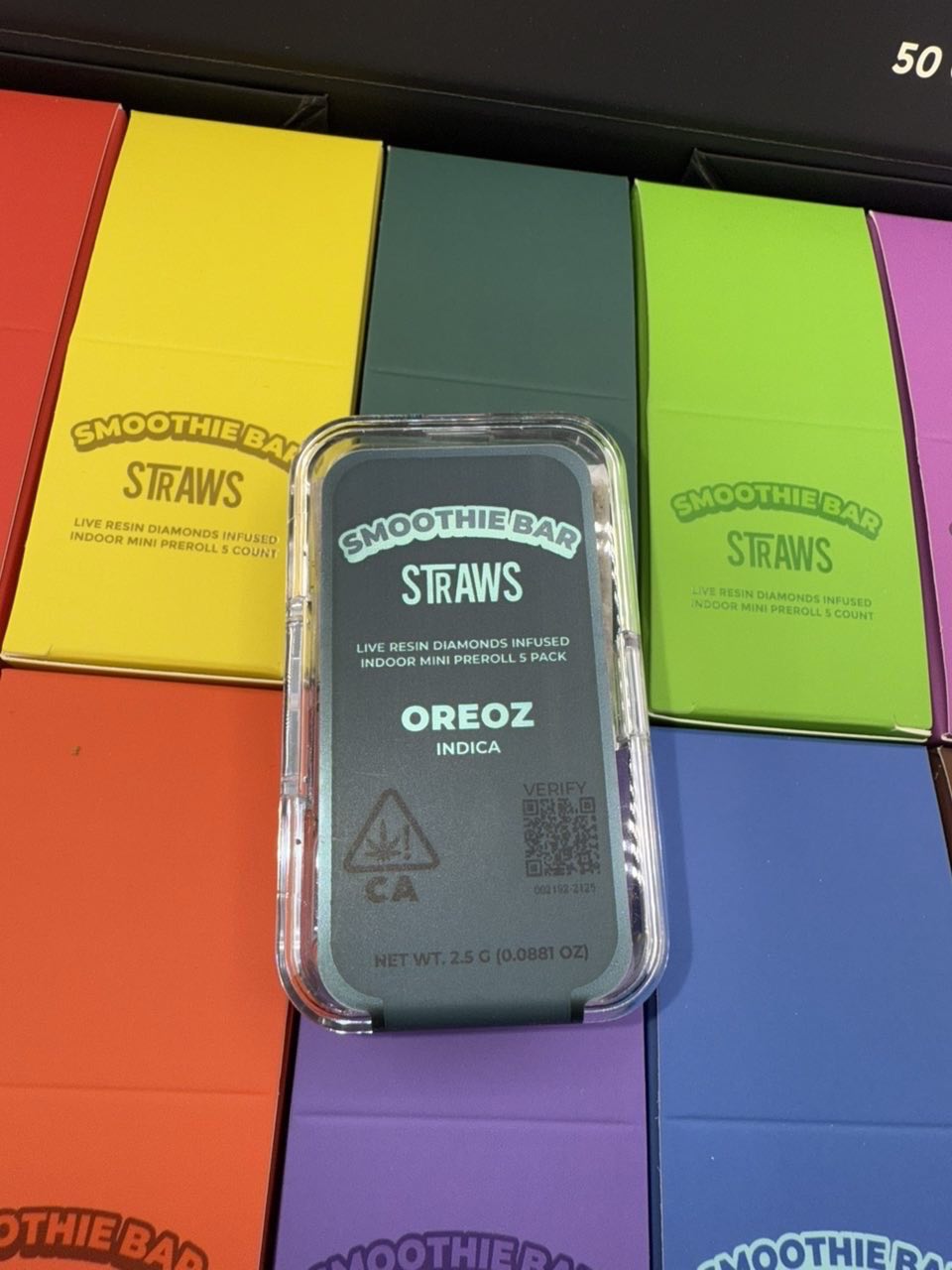 5pk Smoothie Bar Prerolls With Diamonds Personal