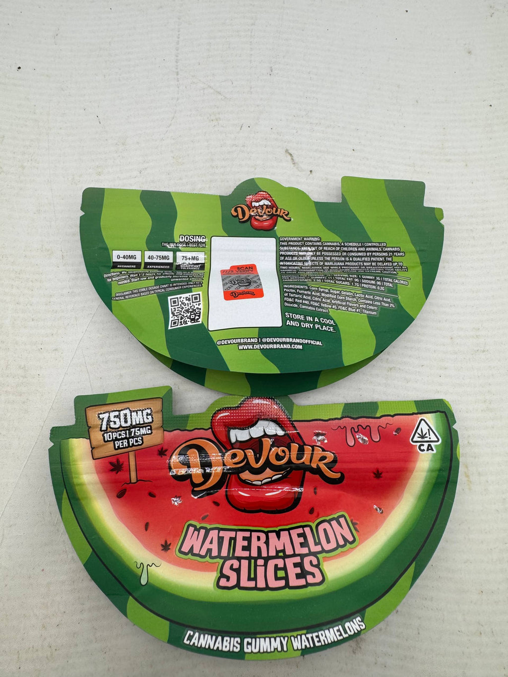 Devour 750MG 10PK Gummies