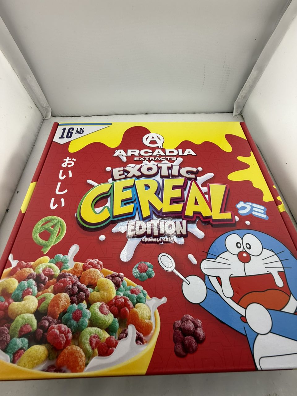 Arcadia's crumble cereal edition