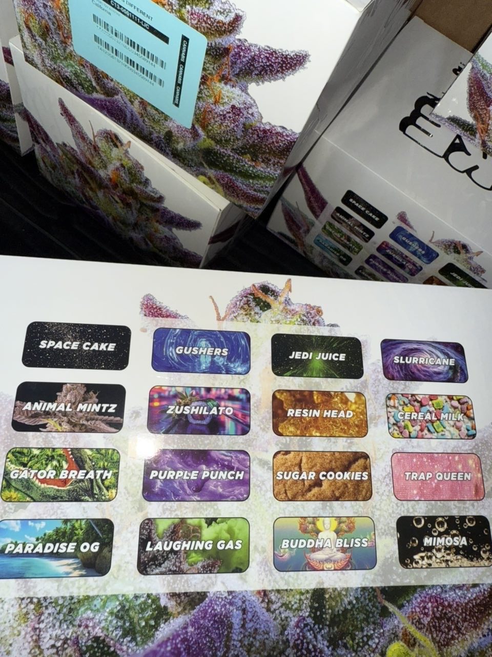 Cake OG Flower 16 One OZ Bags