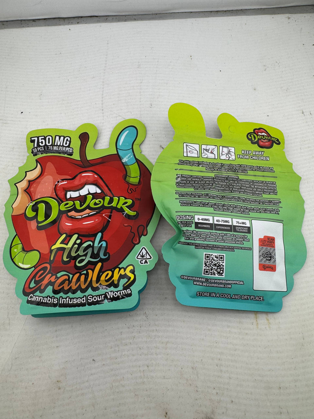 Devour 750MG 10PK Gummies