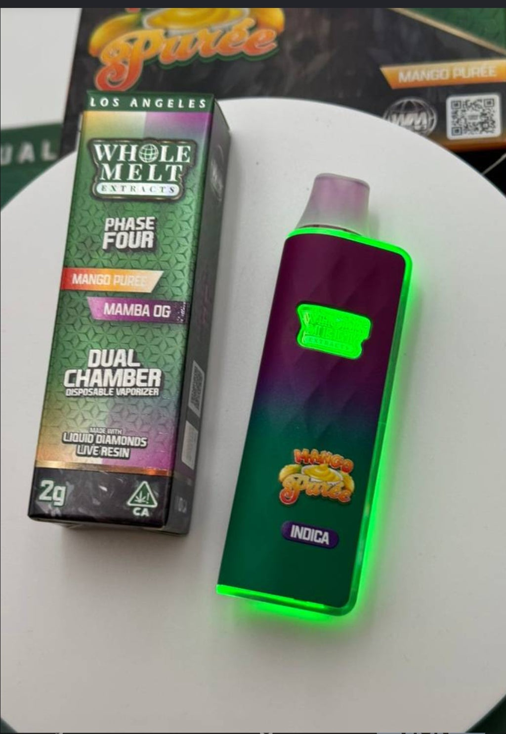 Wholemelts phase 4 2g Disposables