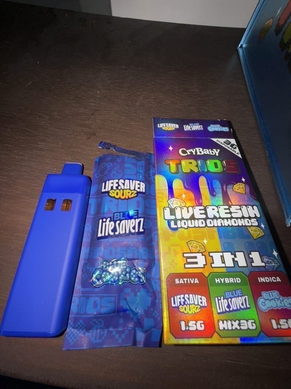Crybaby x Trios 3Gram Disposables