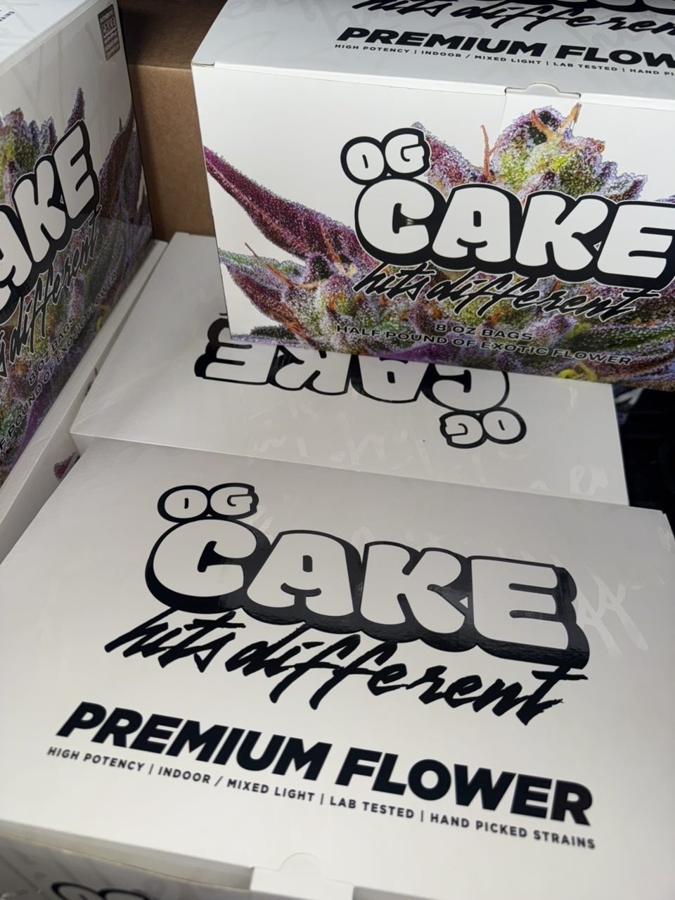 Cake OG Flower 16 One OZ Bags