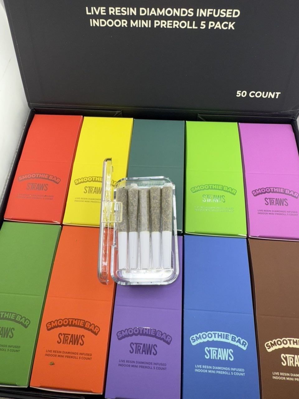5pk Smoothie Bar Prerolls With Diamonds Personal