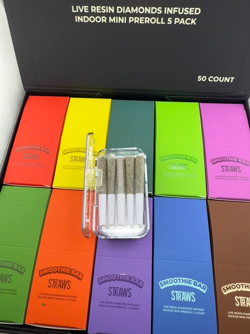 5pk Smoothie Bar Prerolls With Diamonds Personal