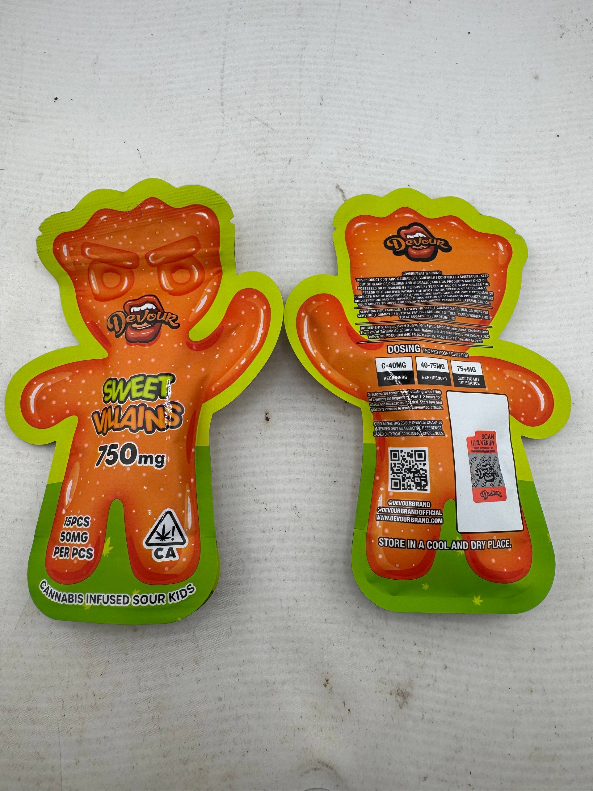 Devour 750MG 10PK Gummies