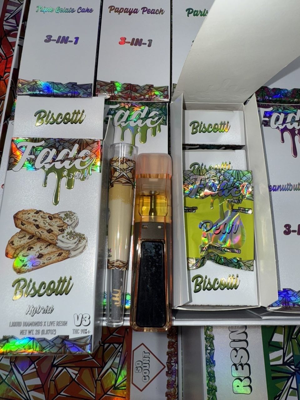 Faded:3 in1. *vape*preroll*Gummies